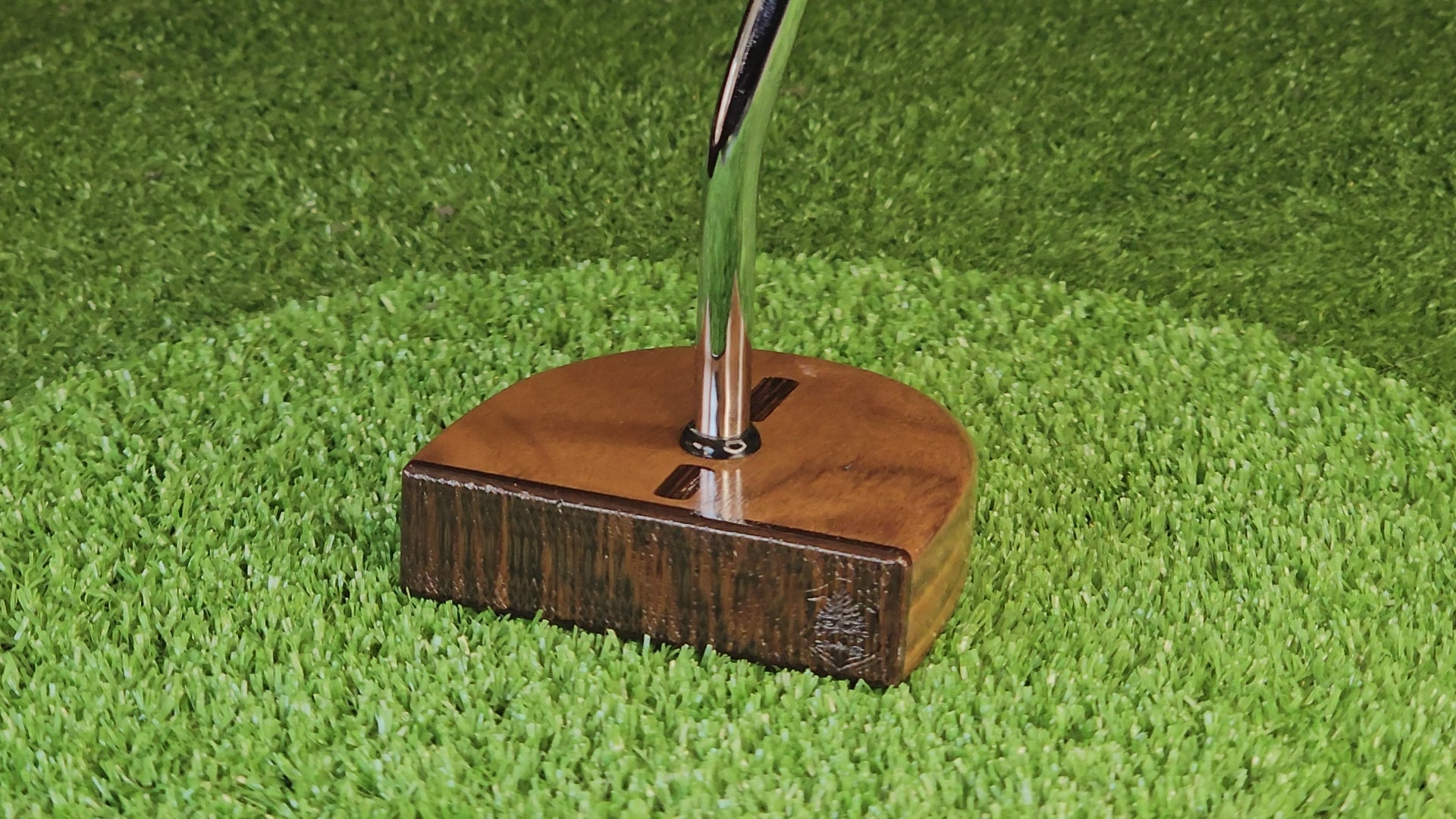 Domestic Walnut and Exotic Wenge Wood Zero Torque putter
