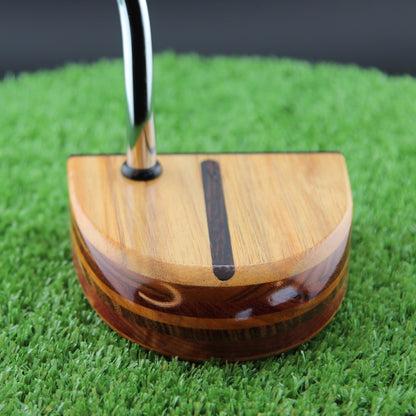 Arariba style Canarywood exotic wood FATTY Putter
