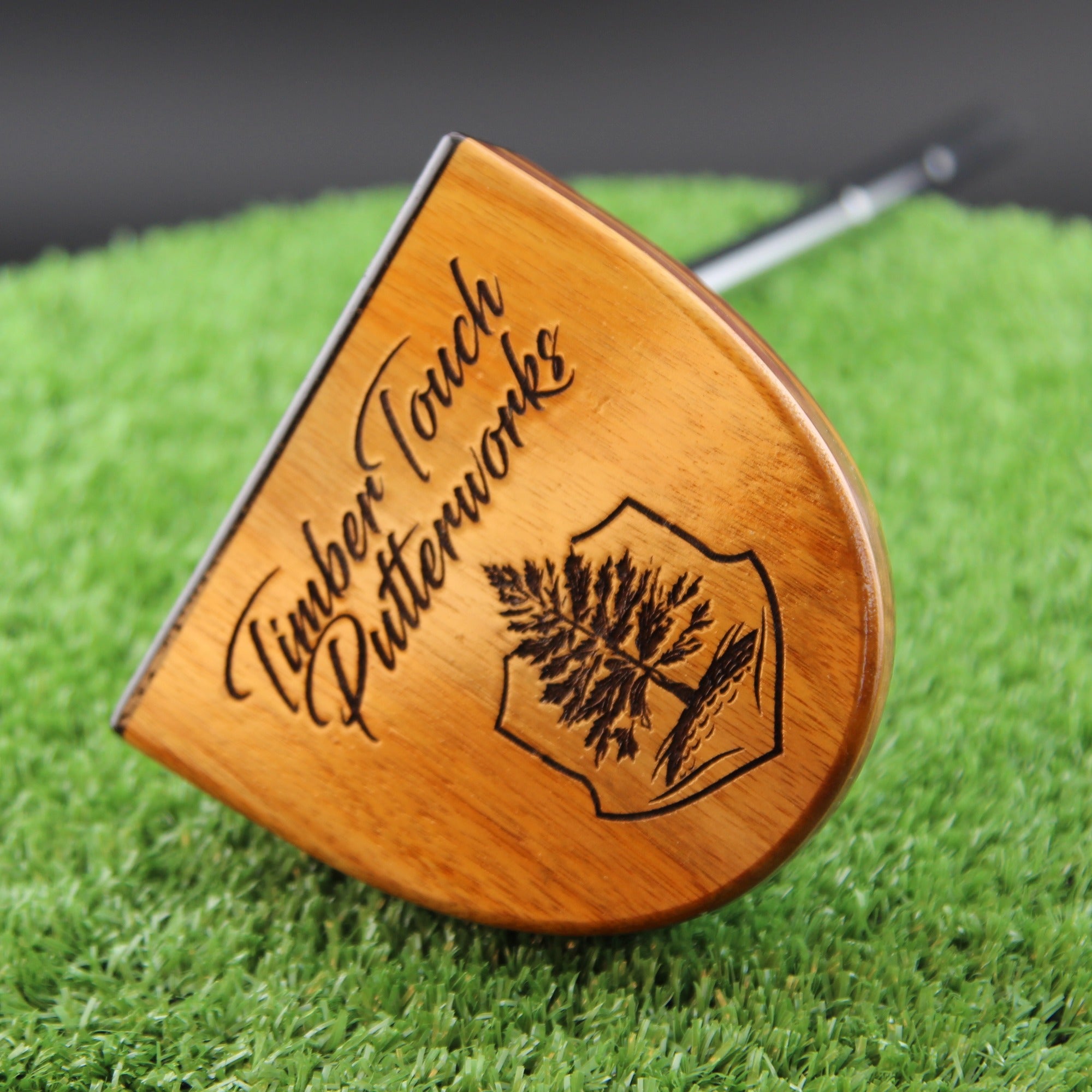Arariba style Canarywood exotic wood FATTY Putter