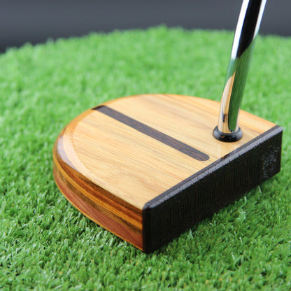 Arariba style Canarywood exotic wood FATTY Putter