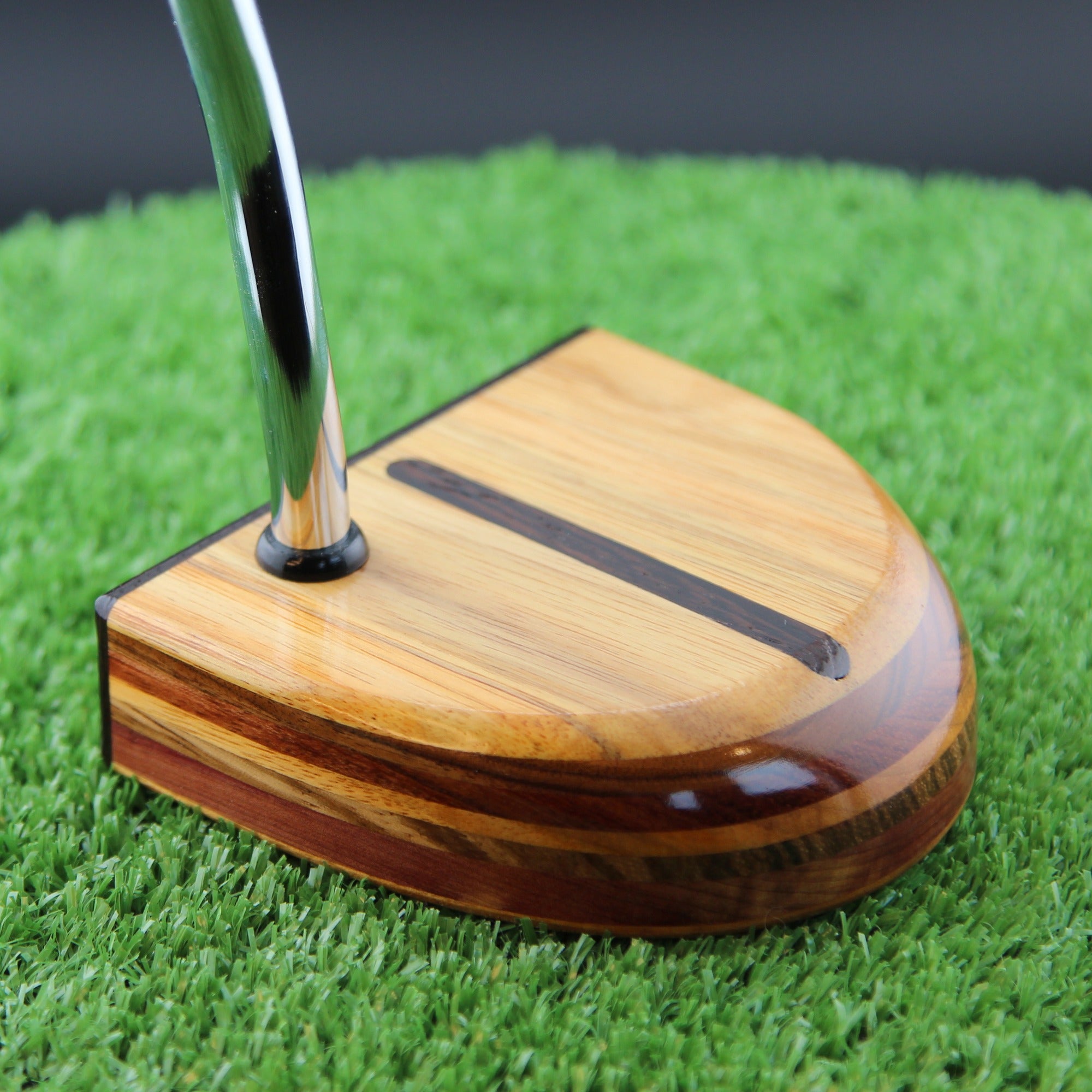 Arariba style Canarywood exotic wood FATTY Putter