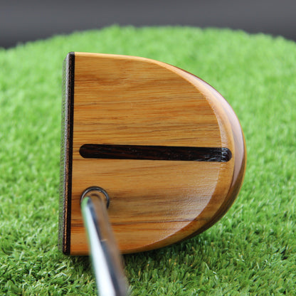 Arariba style Canarywood exotic wood FATTY Putter