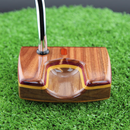 Cumberland style Rosewood exotic wood Woodrich Regal Putter