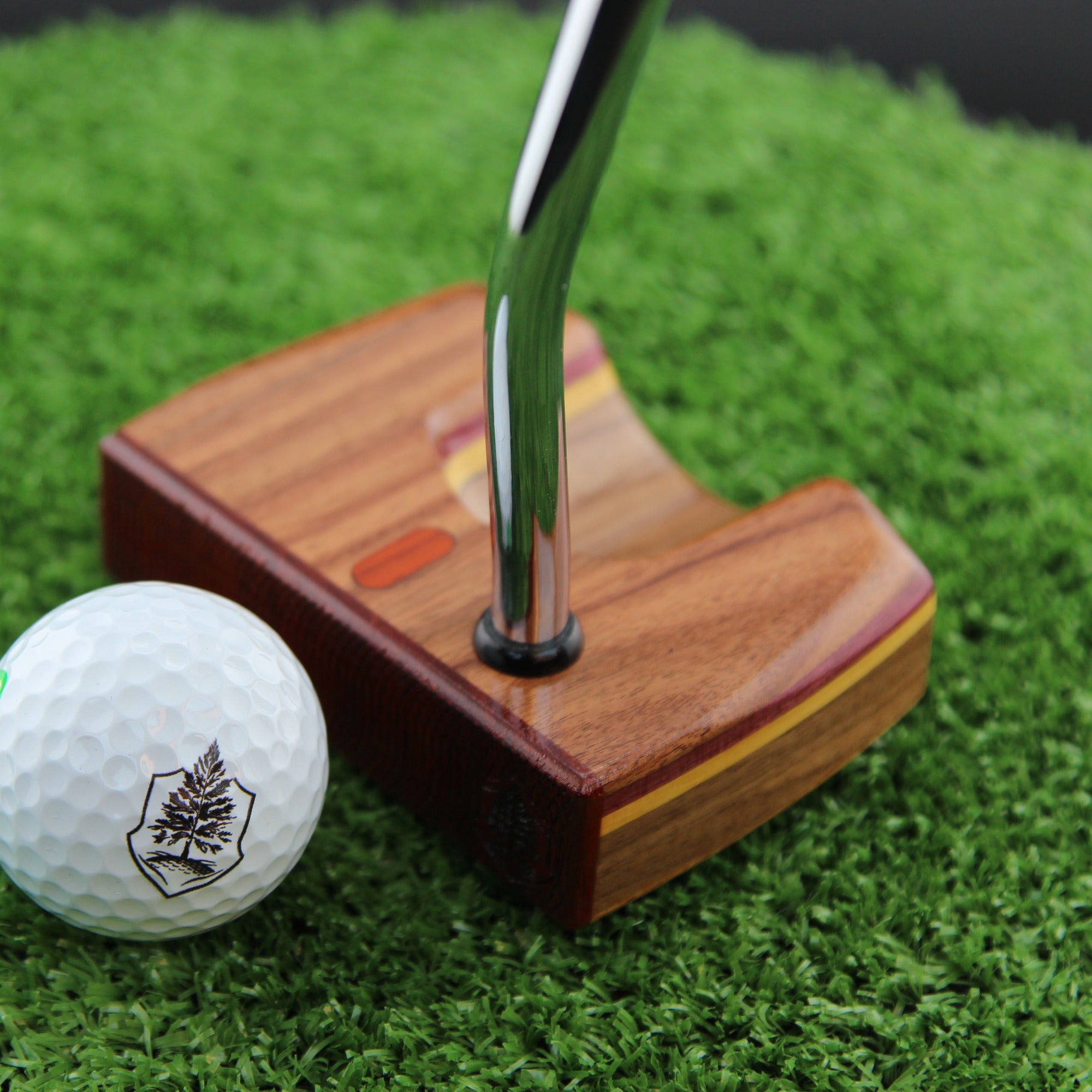 Cumberland style Rosewood exotic wood Woodrich Regal Putter