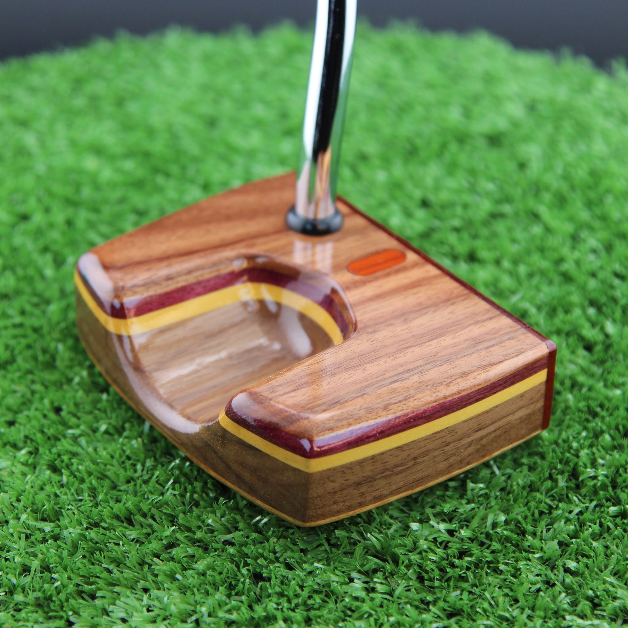 Cumberland style Rosewood exotic wood Woodrich Regal Putter