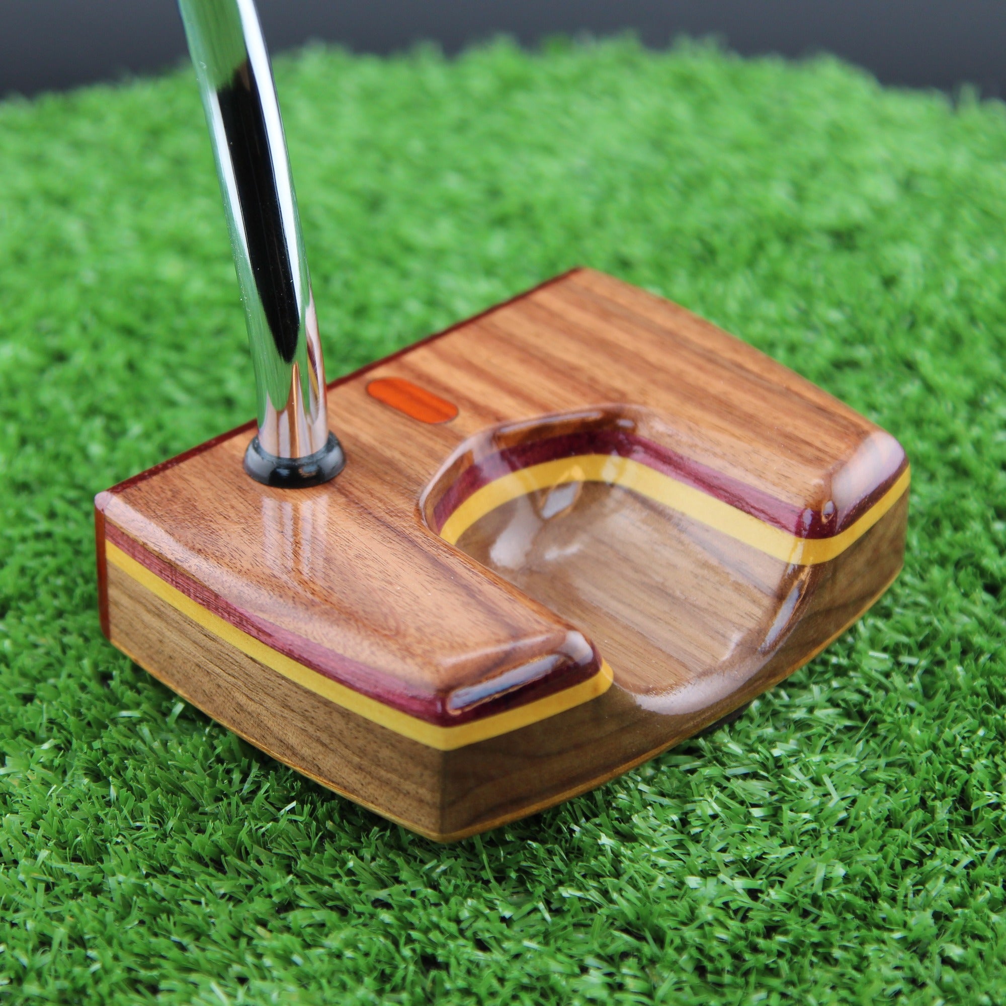 Cumberland style Rosewood exotic wood Woodrich Regal Putter