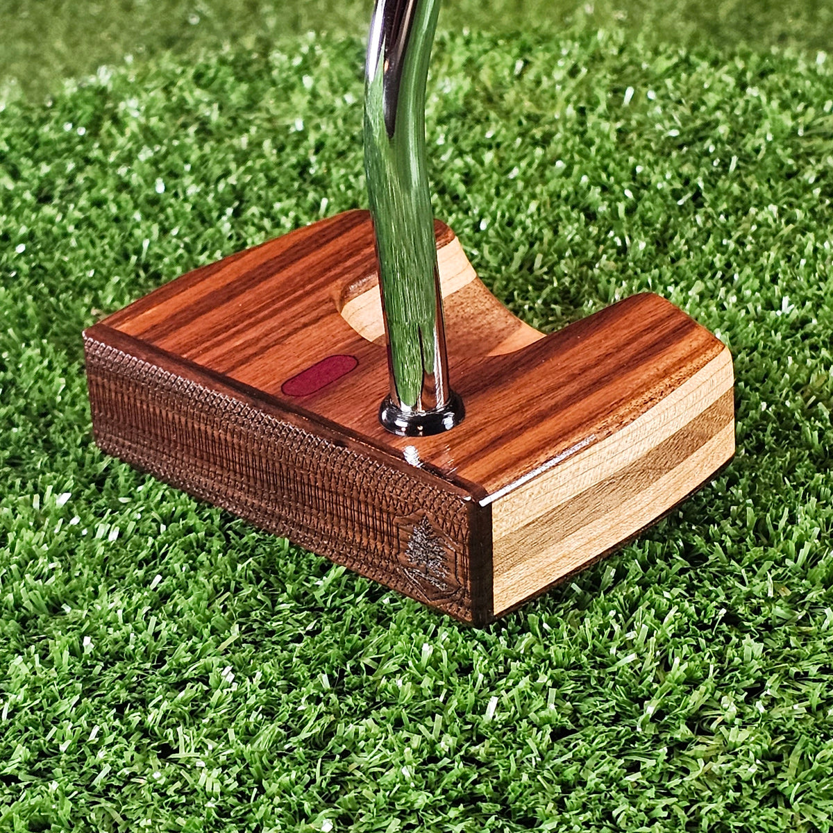 TimberTouch Woodrich Regal wood putter with Rosewood