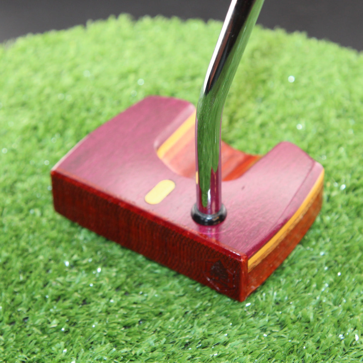 Northern Lights Putter Purpleheart Padauk and Yellowheart Woodrich Regal Putter