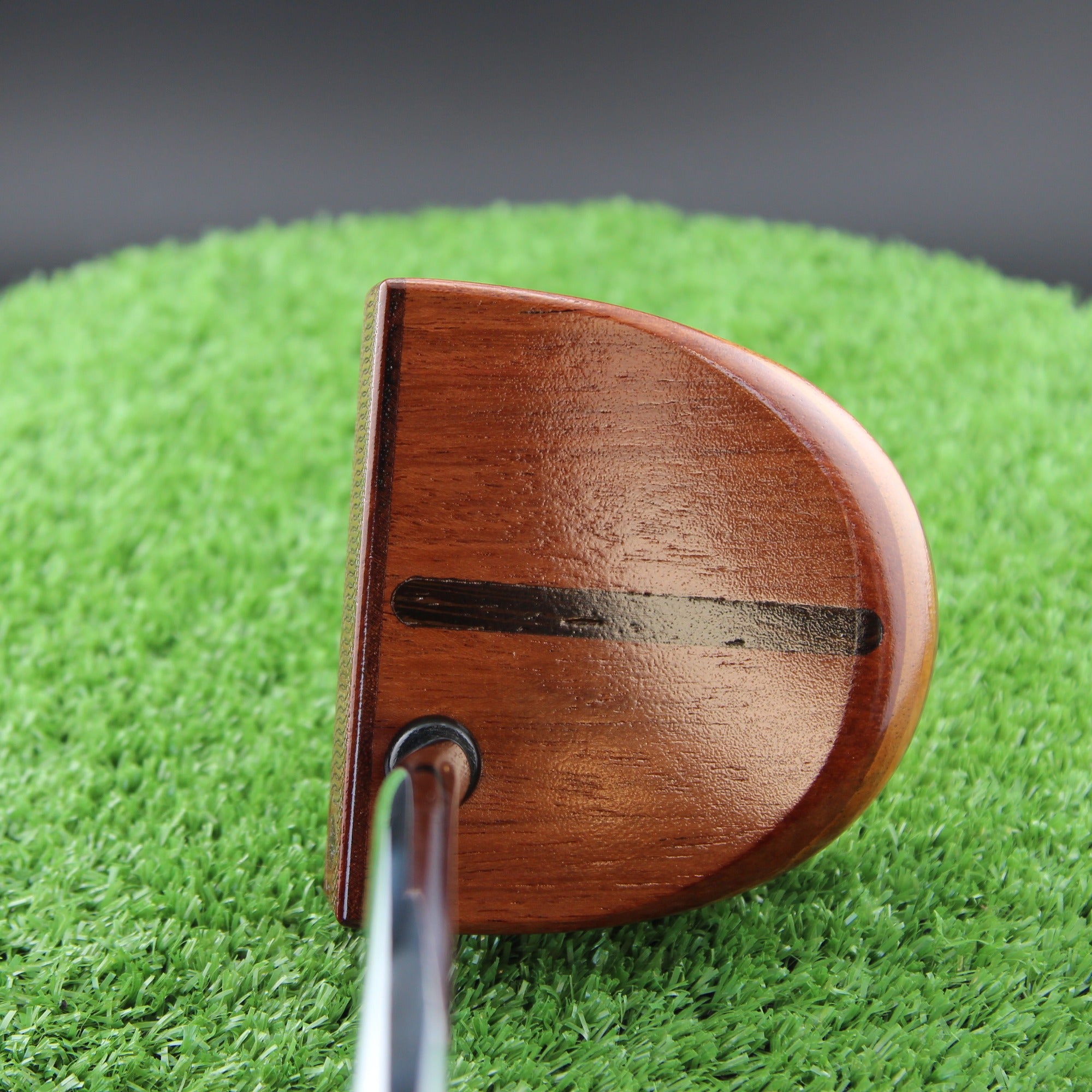 One of a Kind Fatty Style Bubinga exotic wood with Canarywood and Wenge inlay