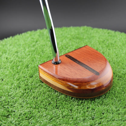 One of a Kind Fatty Style Bubinga exotic wood with Canarywood and Wenge inlay