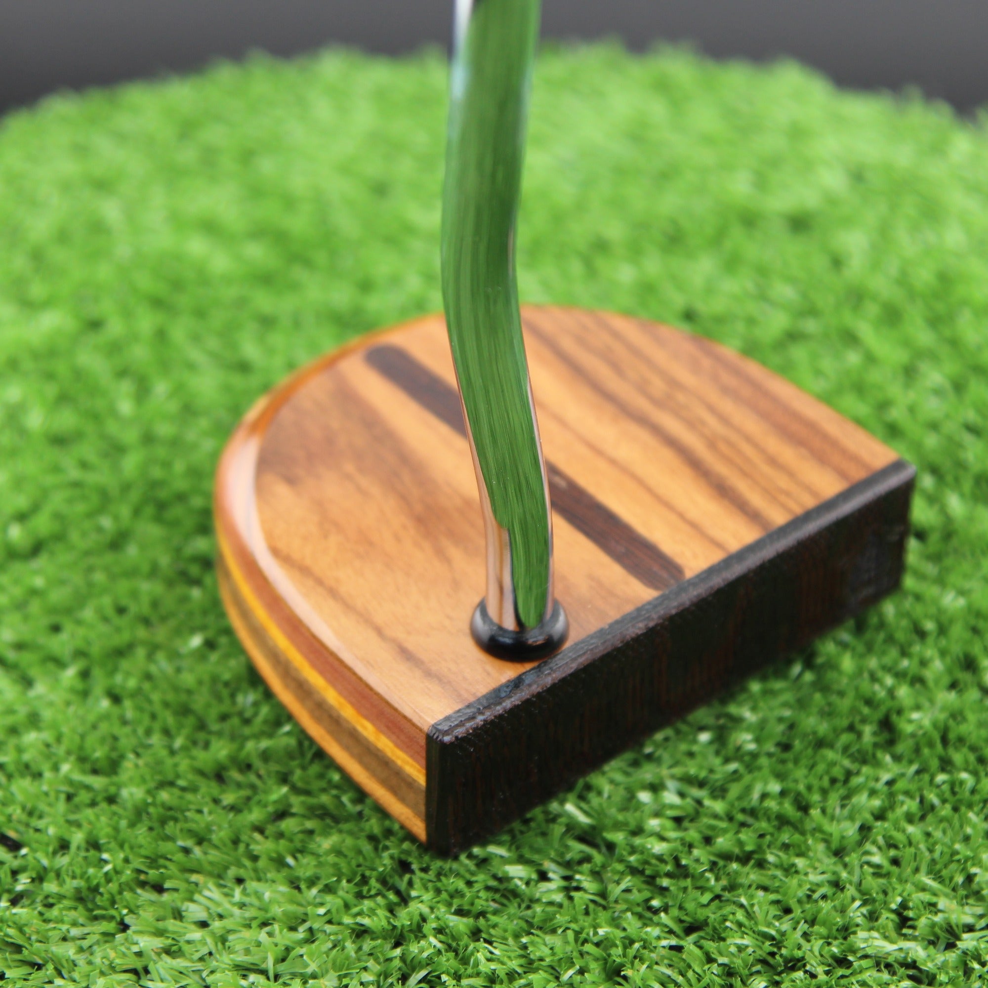 Unique LEFTY Rosewood Wenge and Walnut exotic wood FATTY putter