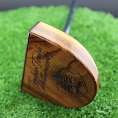 Unique LEFTY Rosewood Wenge and Walnut exotic wood FATTY putter