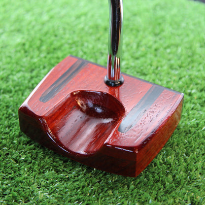 Padauk and Wenge zero torque center shaft Woodrich Regal Putter - Factory Second
