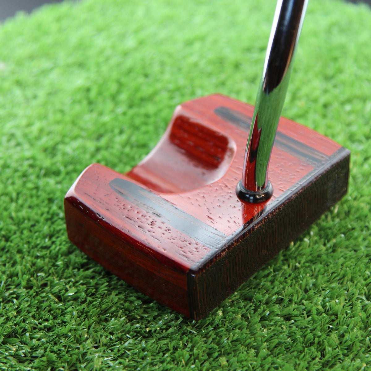 Padauk and Wenge zero torque center shaft Woodrich Regal Putter - Factory Second