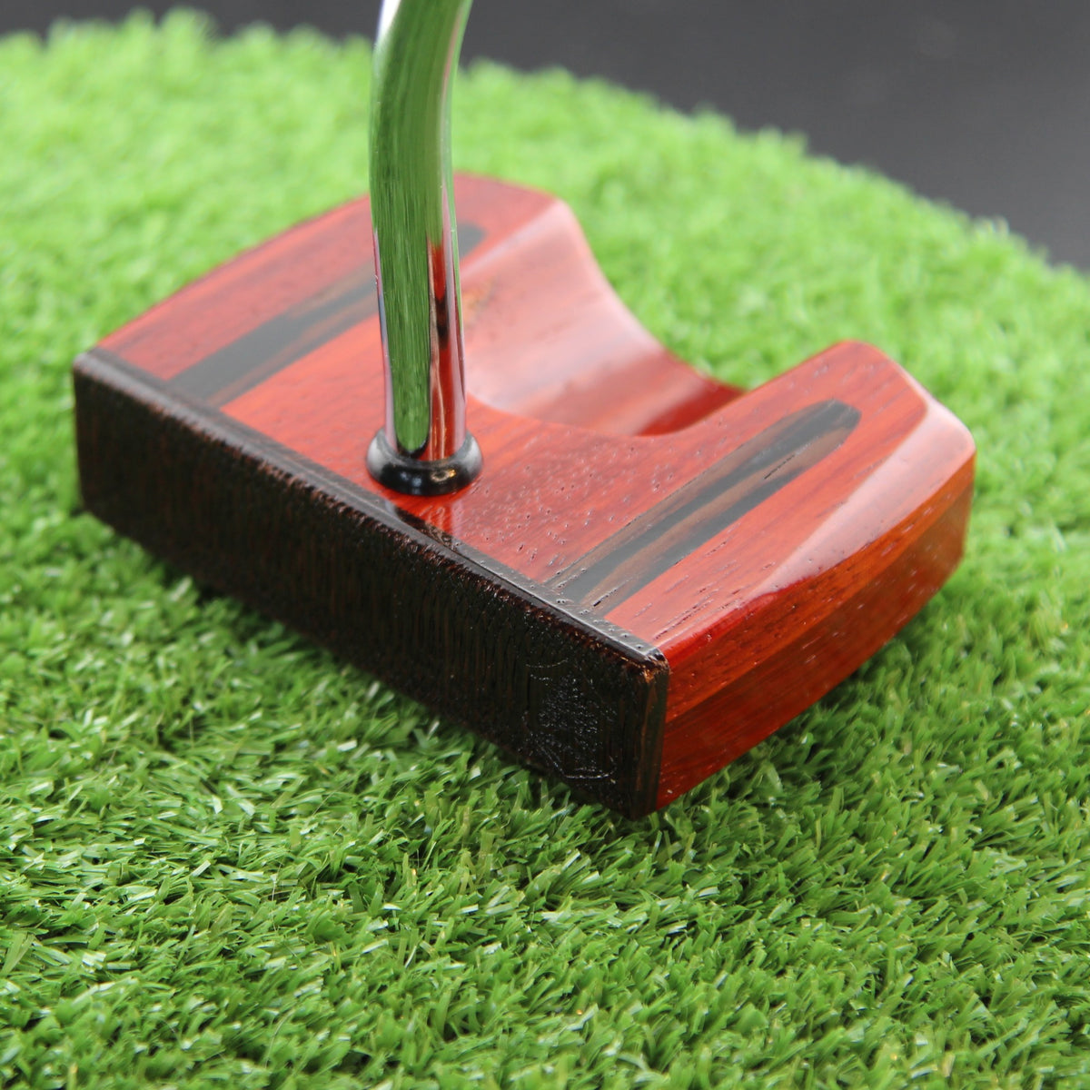Padauk and Wenge zero torque center shaft Woodrich Regal Putter - Factory Second
