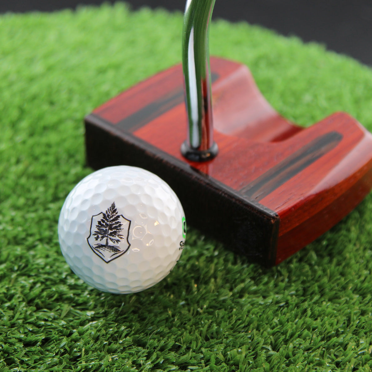 Padauk and Wenge zero torque center shaft Woodrich Regal Putter - Factory Second