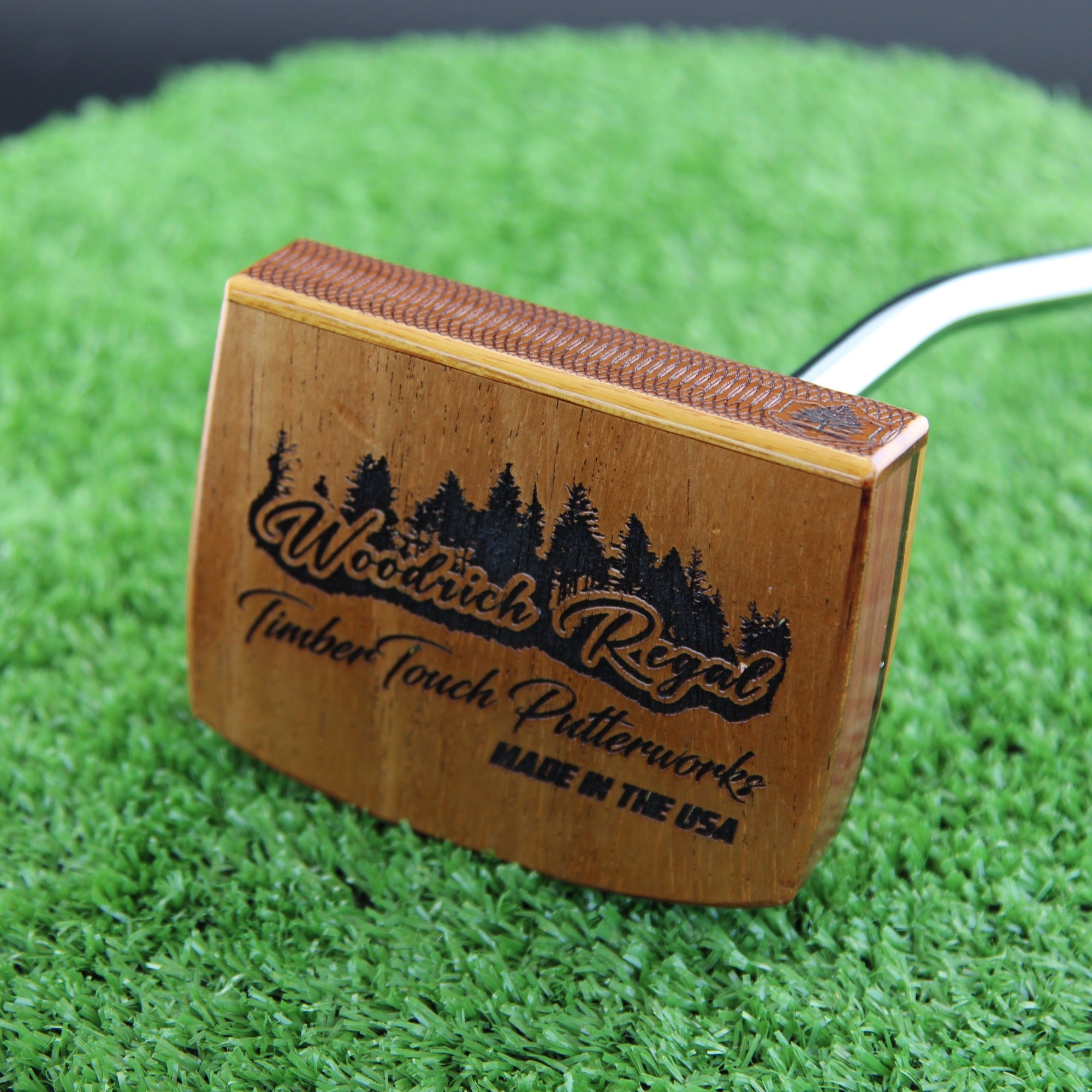 Beautiful Rosewood Canarywood and Cedar wood putter
