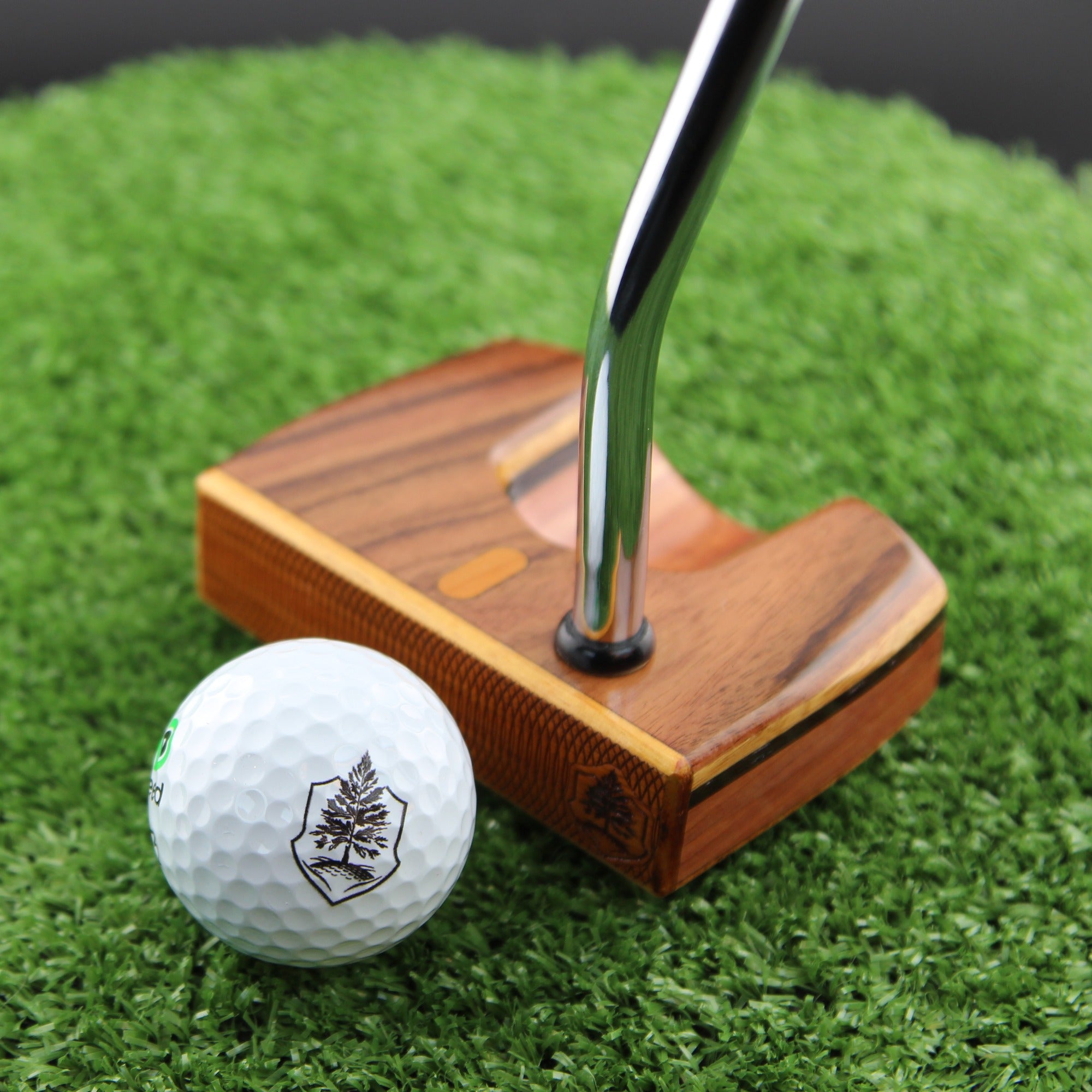Rosewood Cedar and mahogany one of kind putter