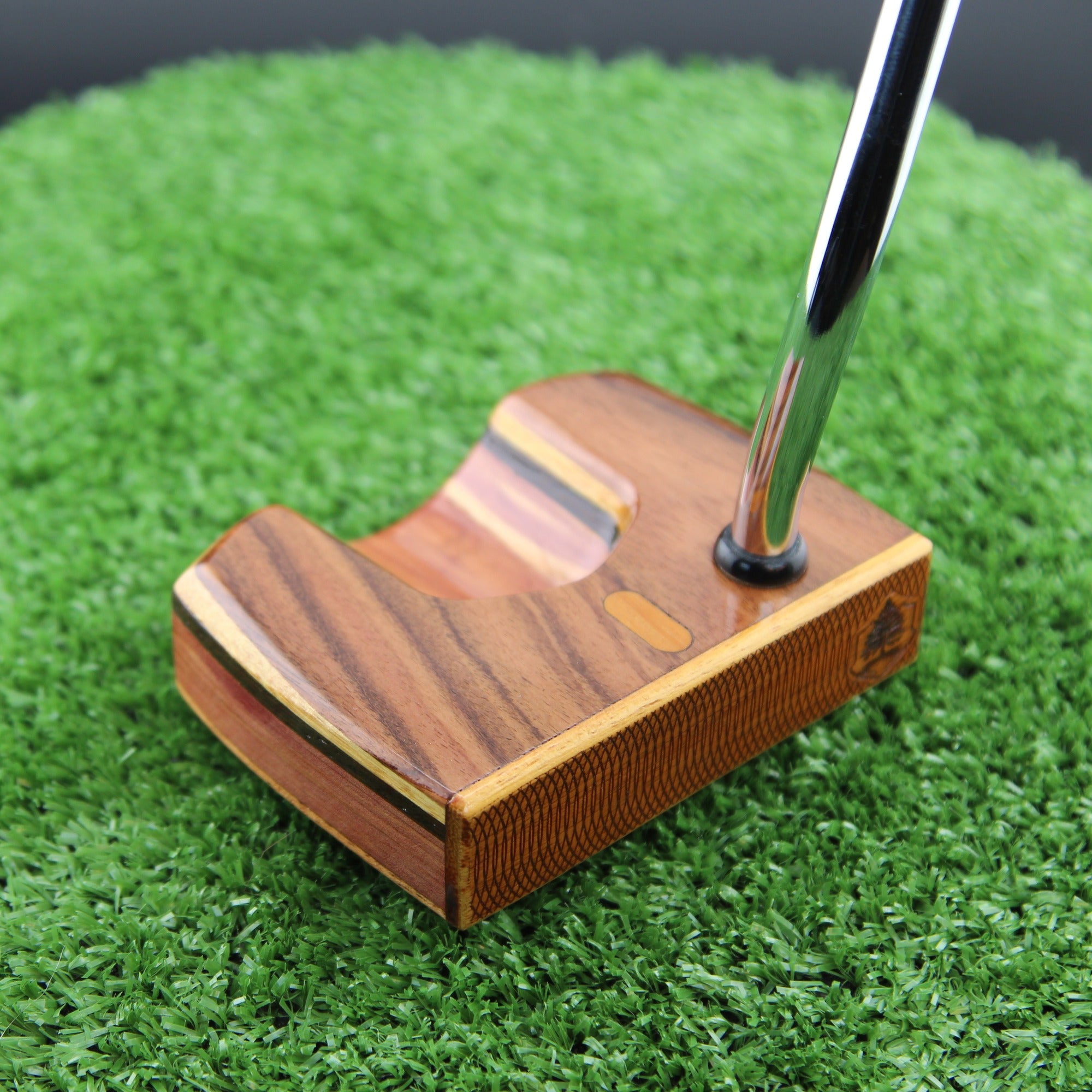 Rosewood Cedar and mahogany one of kind putter
