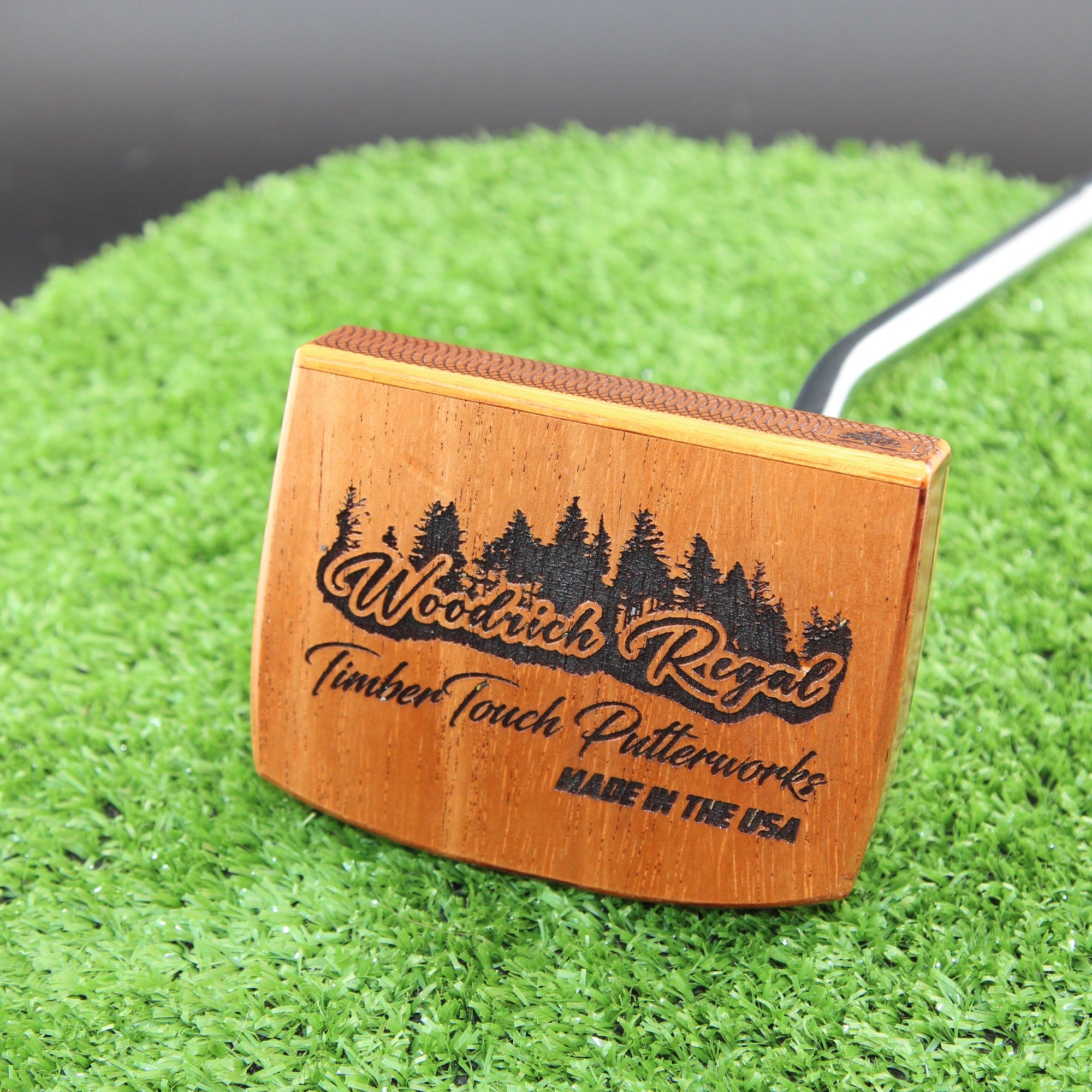Rosewood Cedar and mahogany one of kind putter