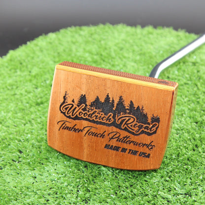 Rosewood Cedar and mahogany one of kind putter