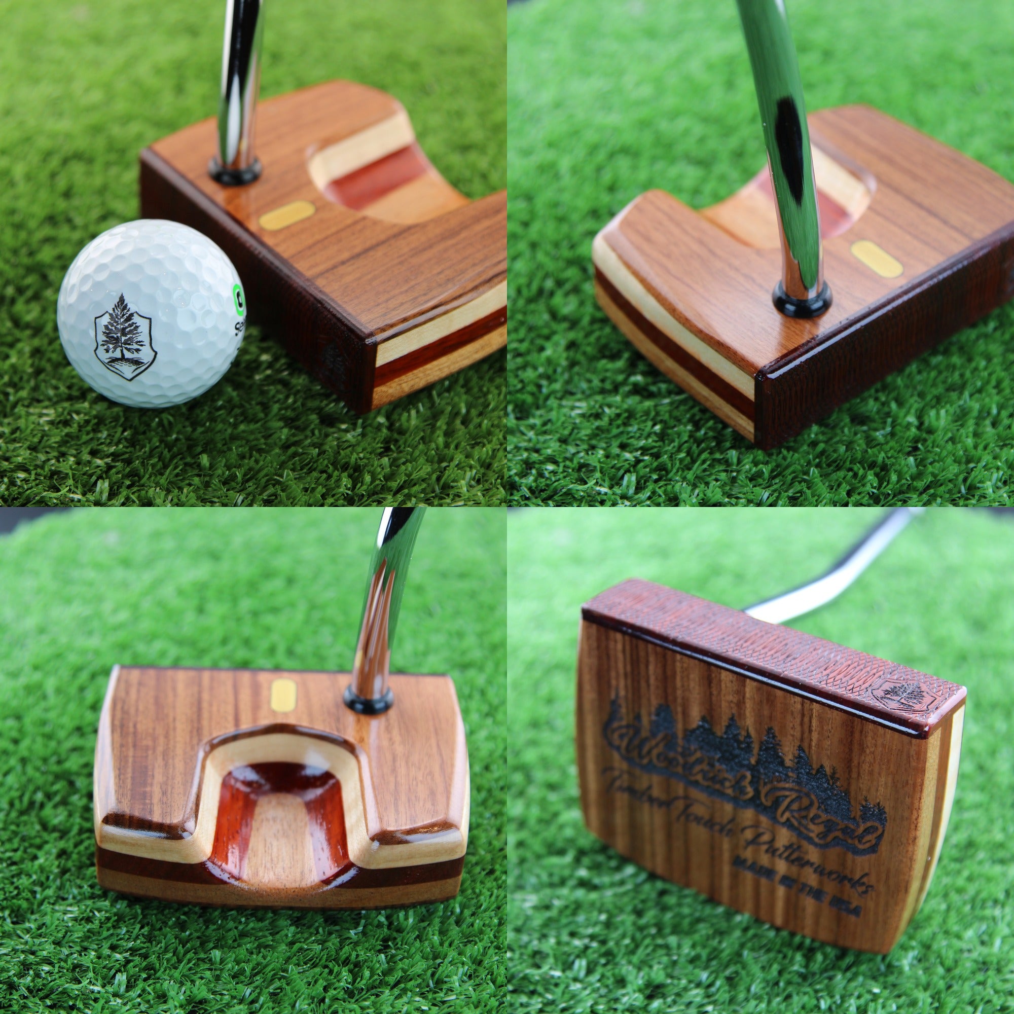 Unique LEFTY Rosewood Padauk and Mahogany exotic wood