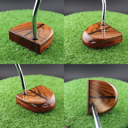 One of a Kind Fatty Style Rosewood Walnut and Cedar wood putter