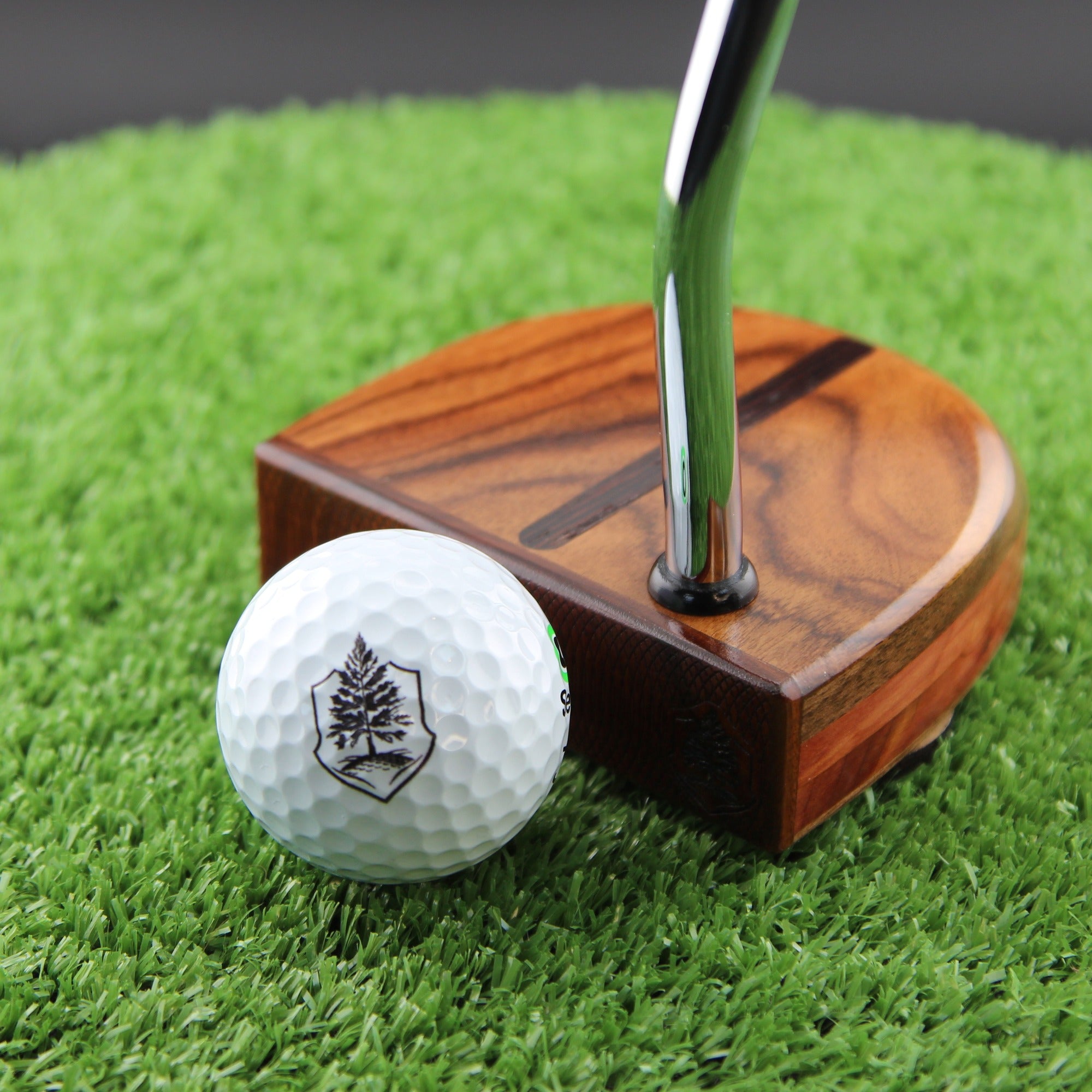 One of a Kind Fatty Style Rosewood Walnut and Cedar wood putter