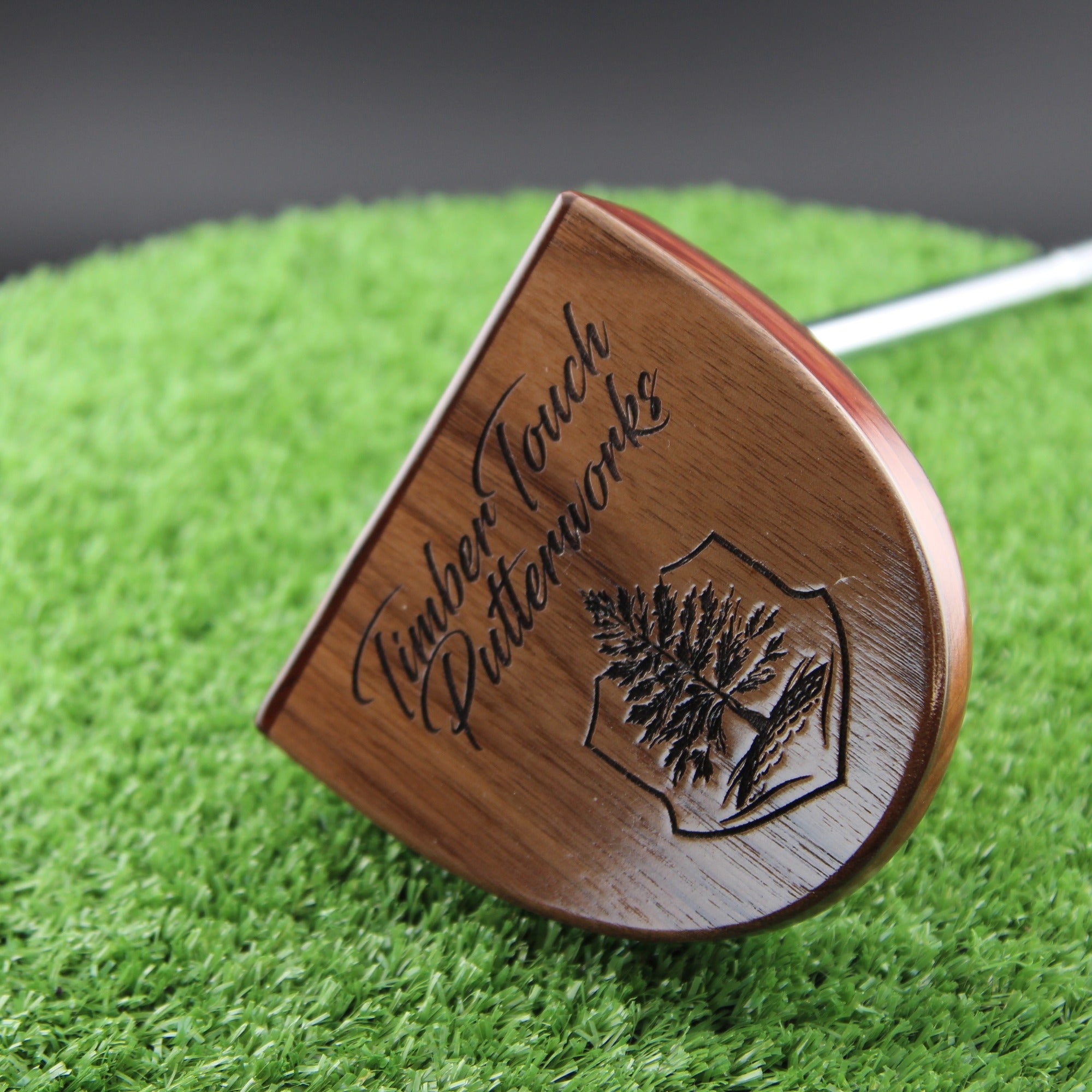 One of a Kind Fatty Style Rosewood Walnut and Cedar wood putter