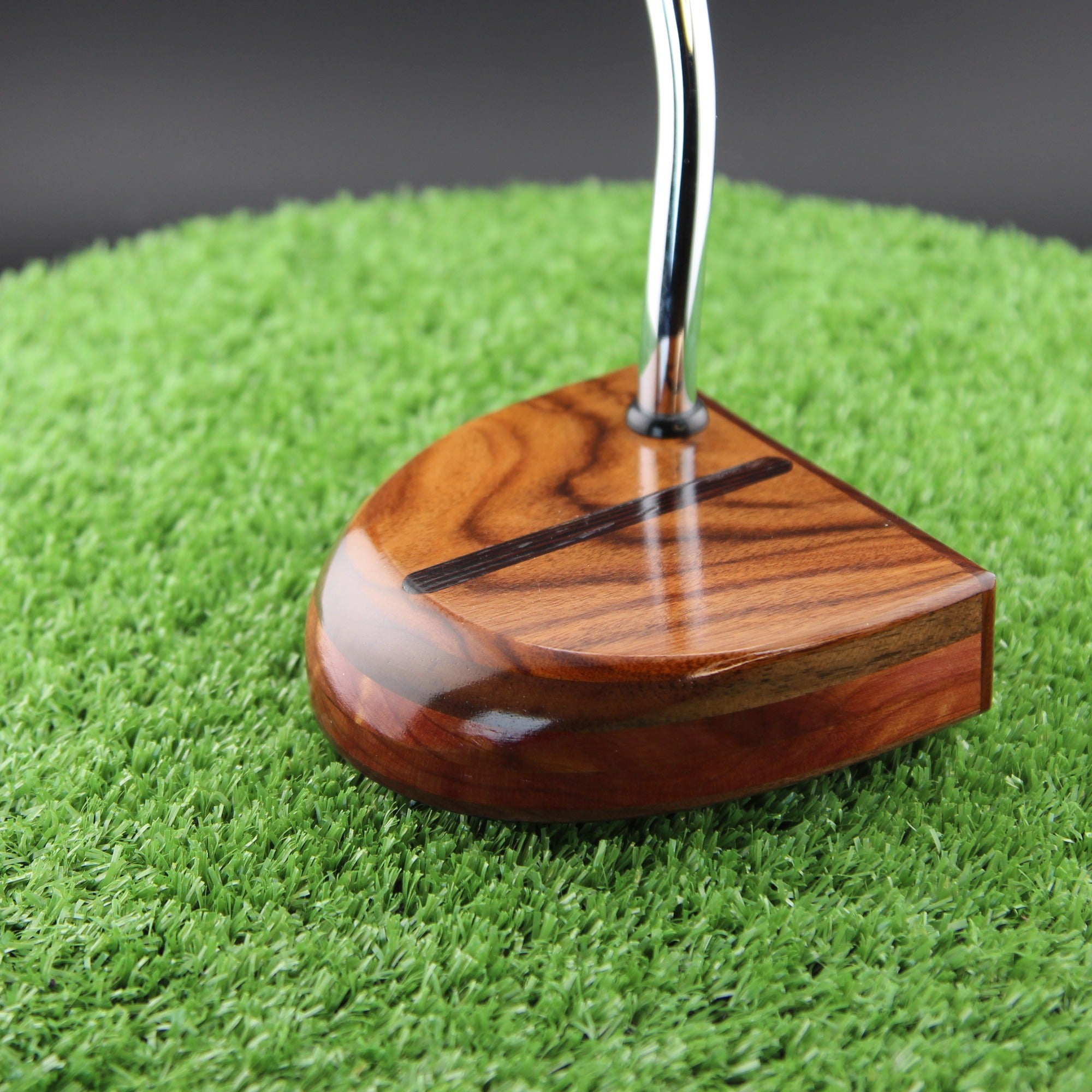 One of a Kind Fatty Style Rosewood Walnut and Cedar wood putter