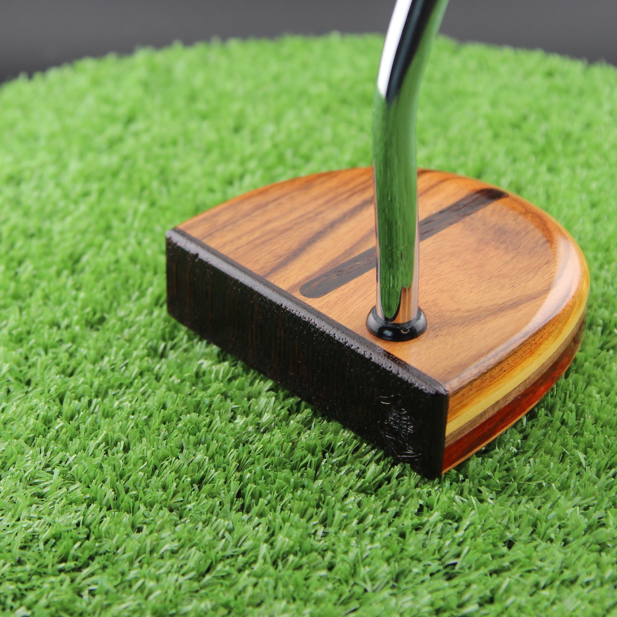 One of a Kind Fatty Style Roswood exotic wood with Tigerwood and Wenge inlay