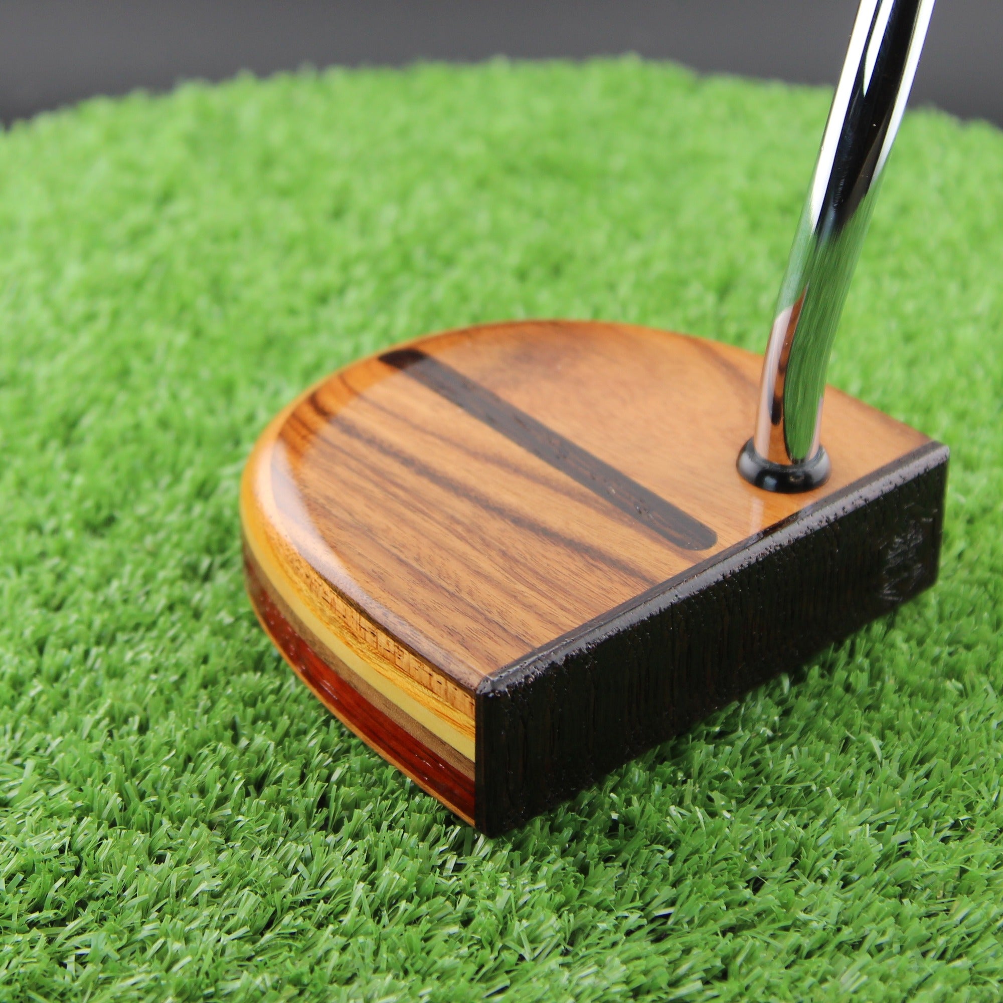 One of a Kind Fatty Style Roswood exotic wood with Tigerwood and Wenge inlay