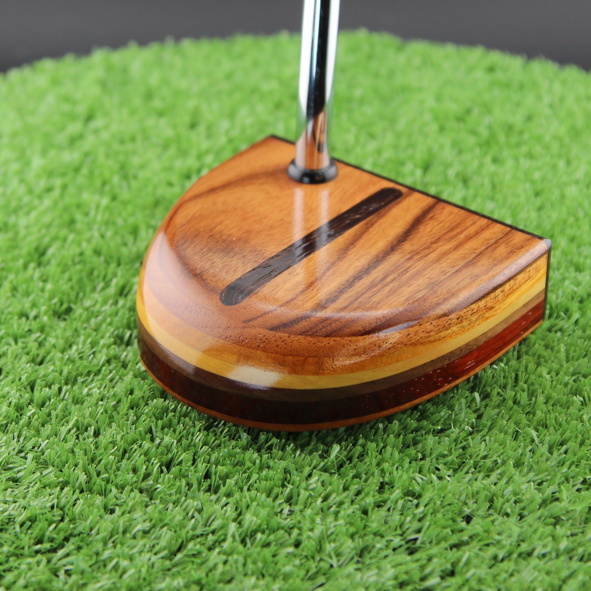 One of a Kind Fatty Style Roswood exotic wood with Tigerwood and Wenge inlay