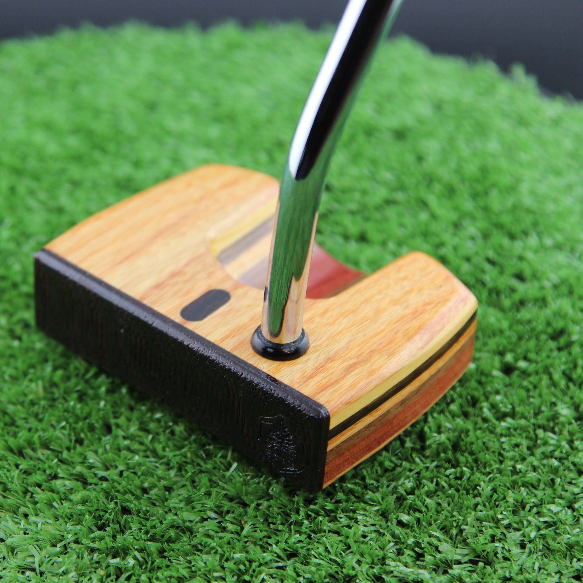 Sedona style Canarywood exotic wood Woodrich Regal Putter