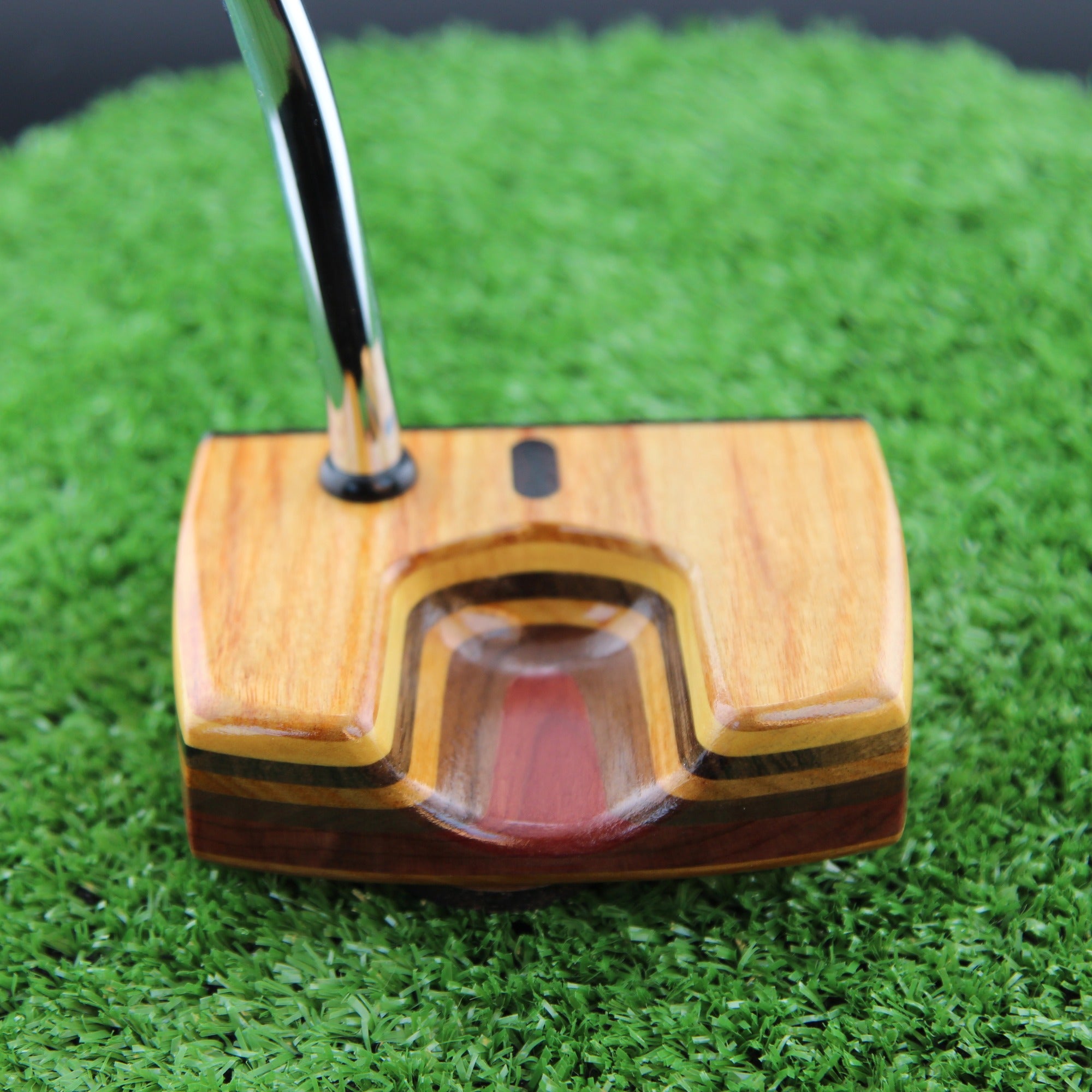 Sedona style Canarywood exotic wood Woodrich Regal Putter