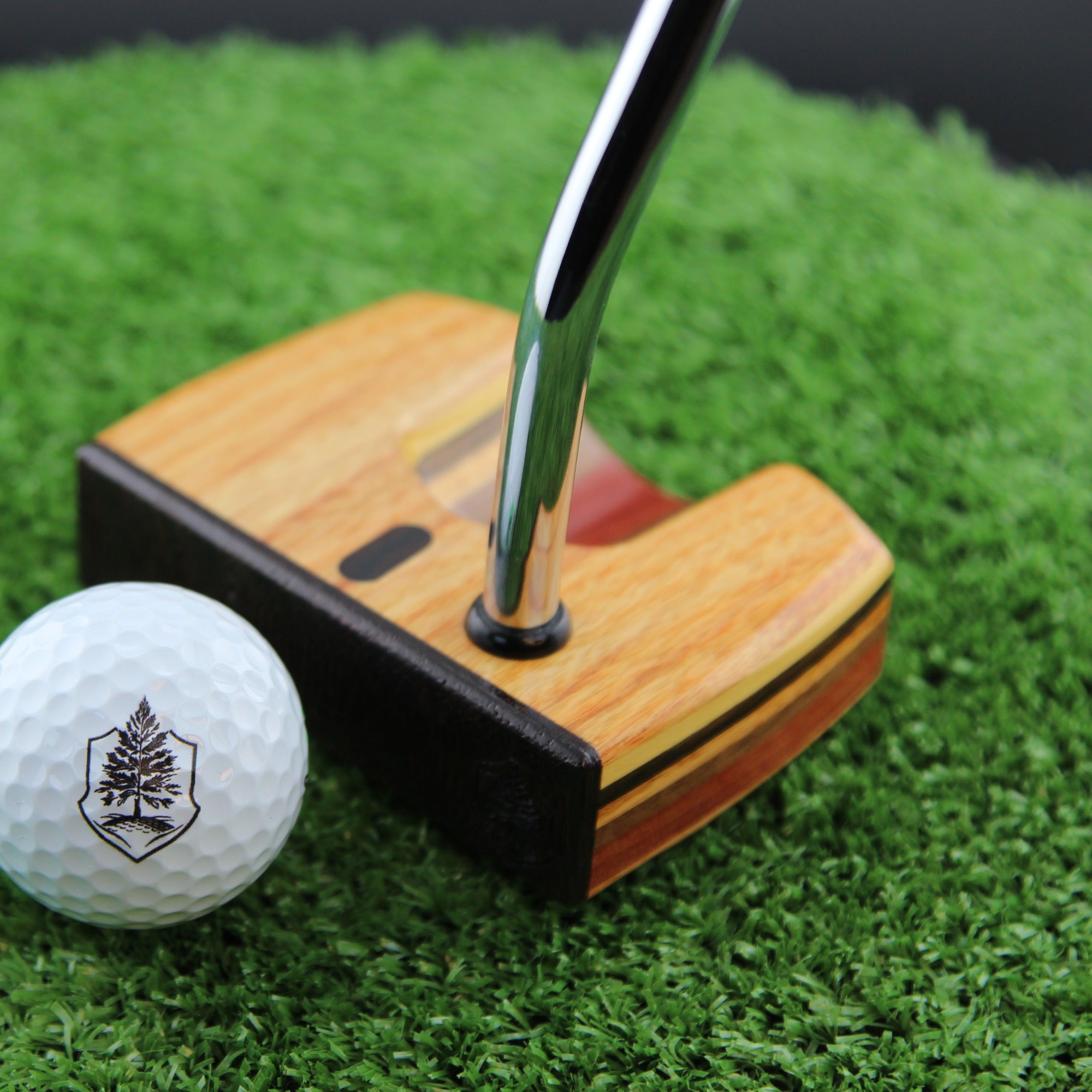 Sedona style Canarywood exotic wood Woodrich Regal Putter