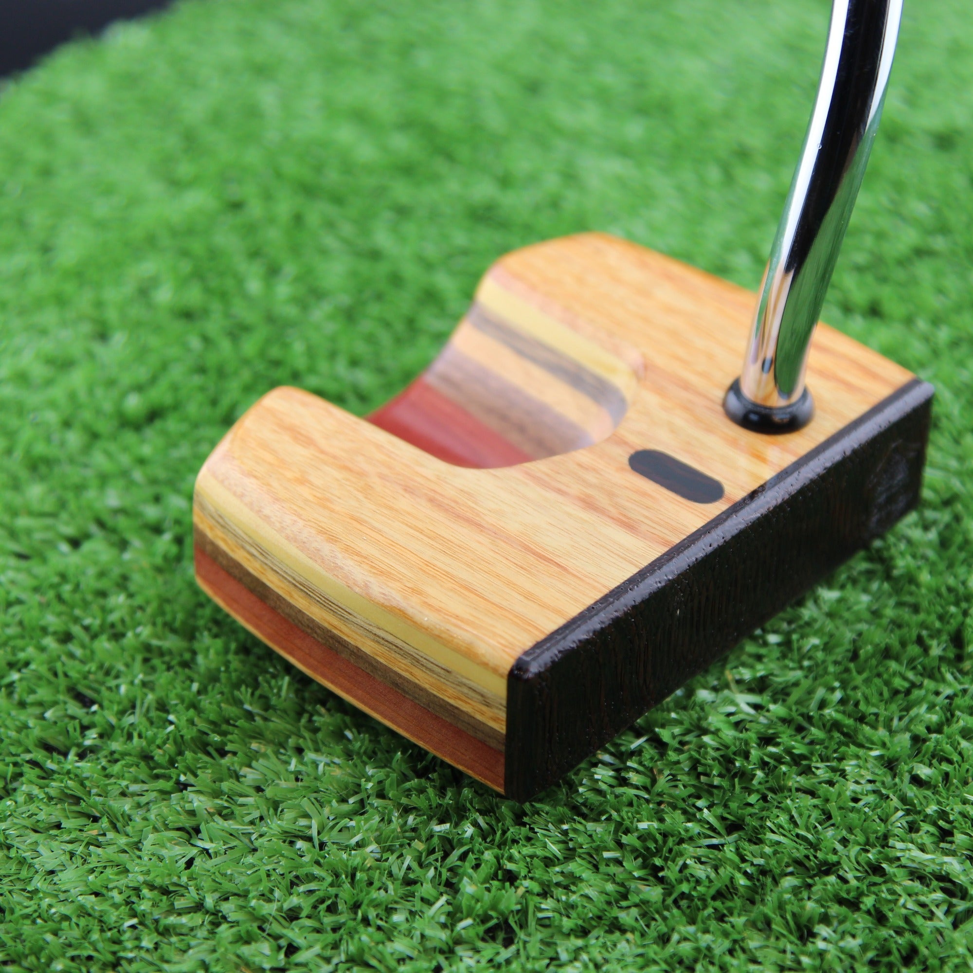 Sedona style Canarywood exotic wood Woodrich Regal Putter