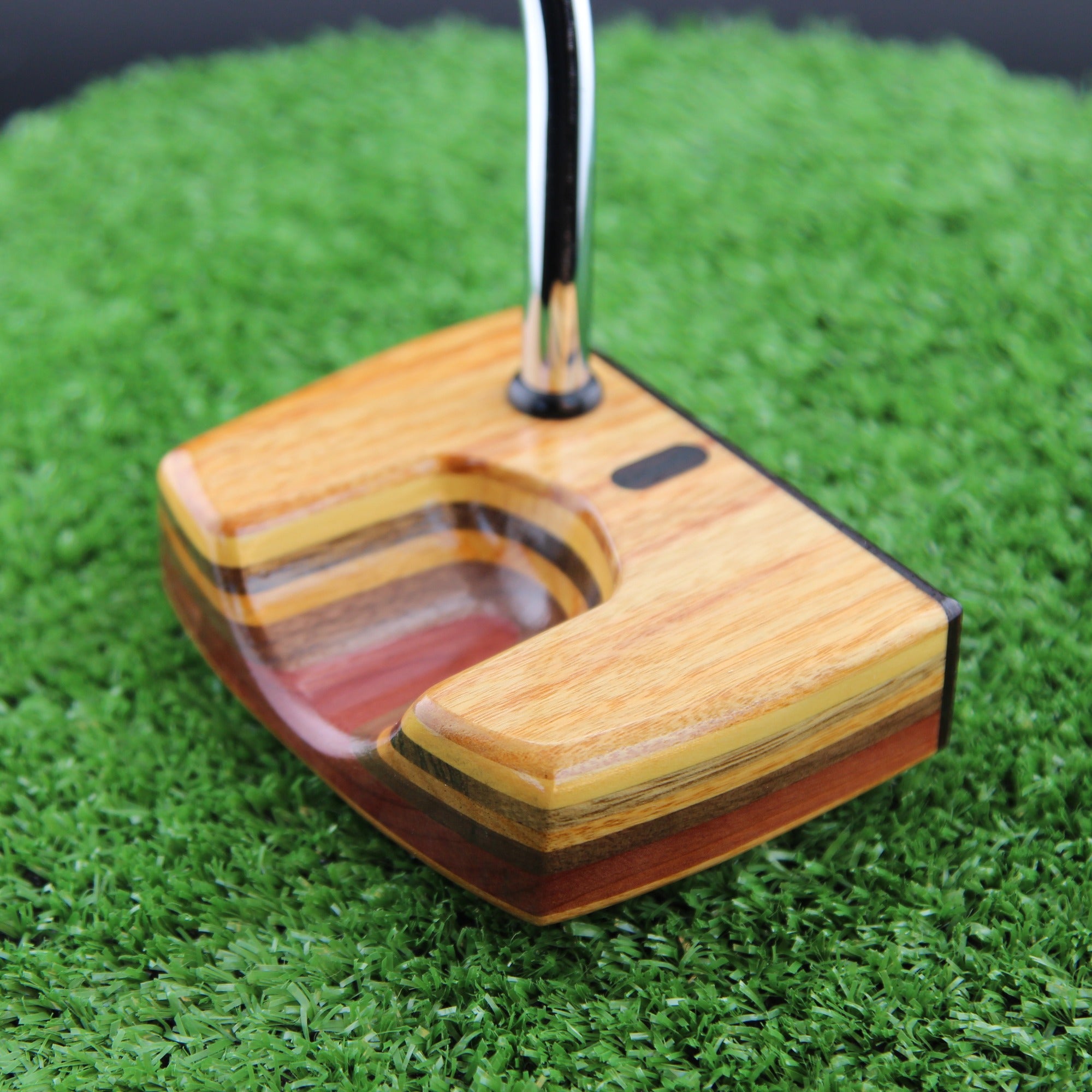 Sedona style Canarywood exotic wood Woodrich Regal Putter