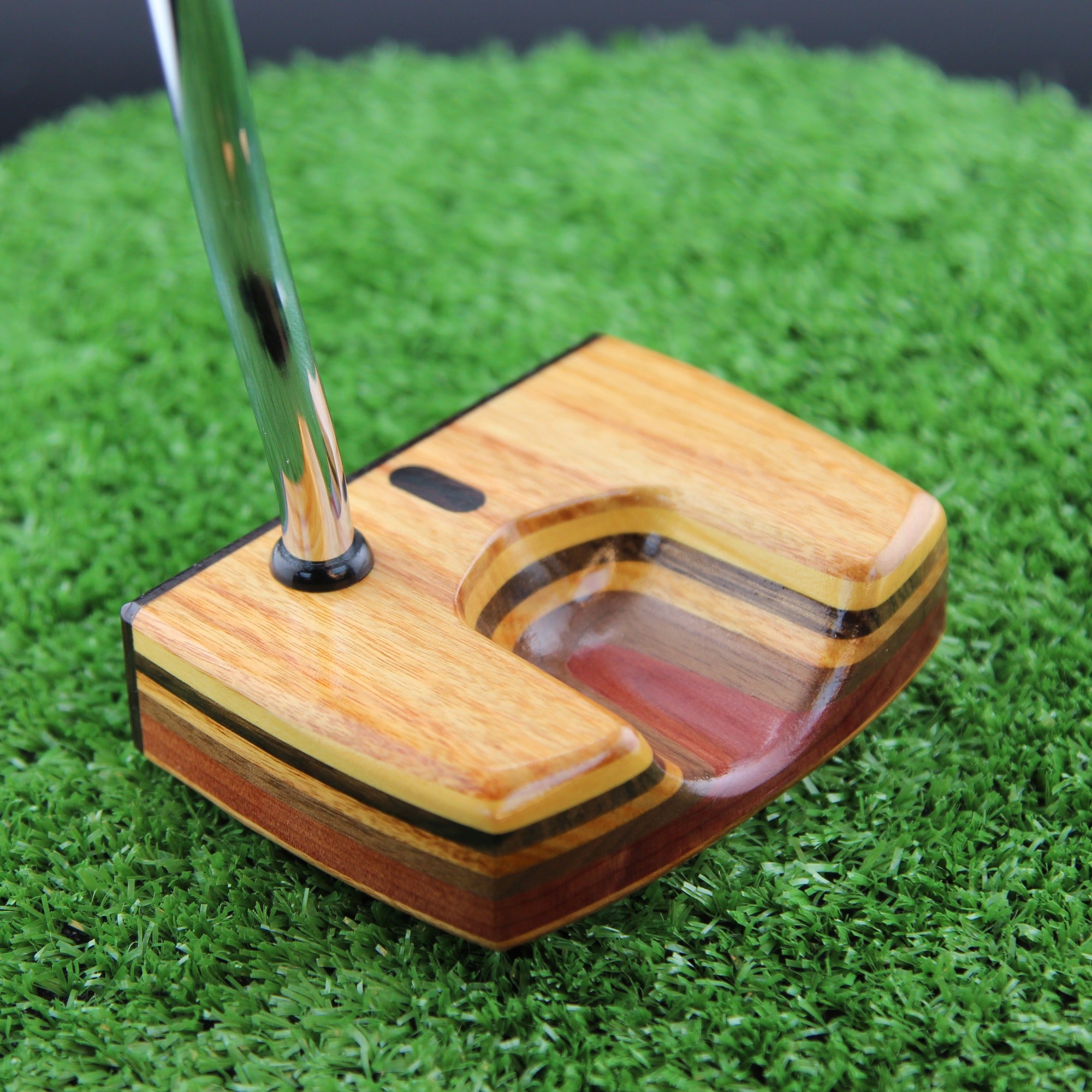 Sedona style Canarywood exotic wood Woodrich Regal Putter
