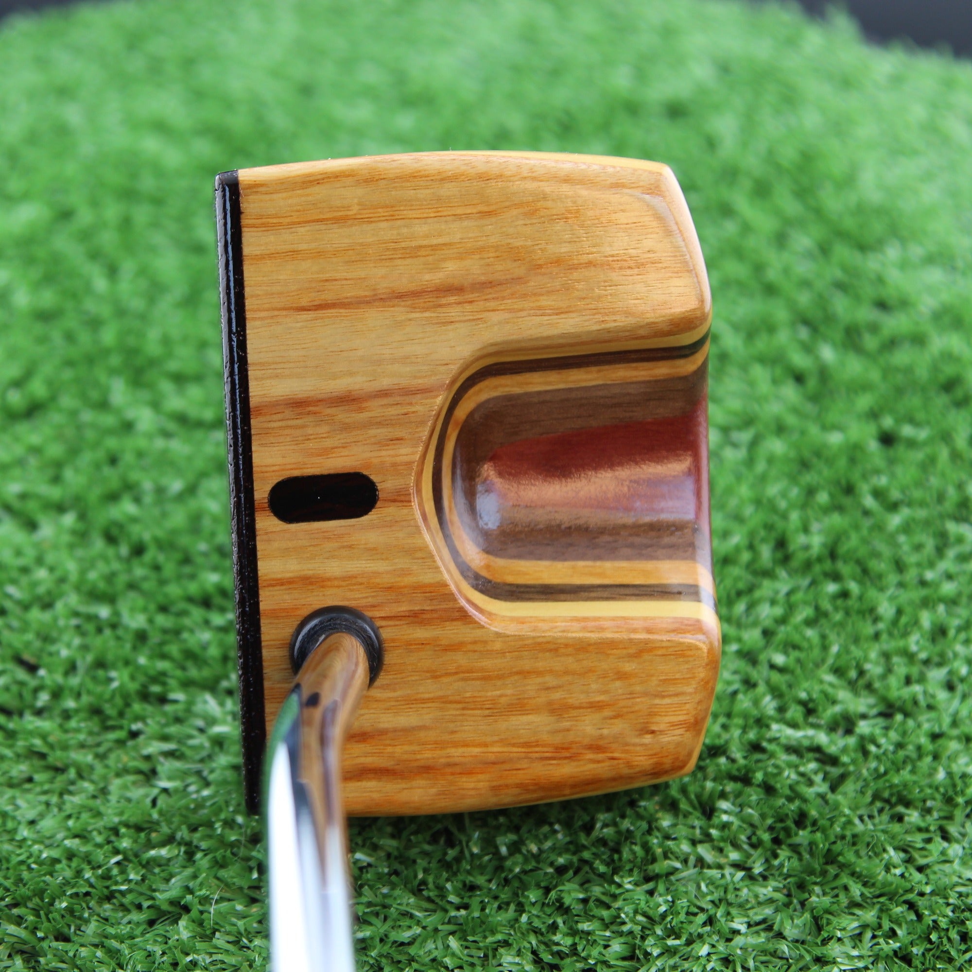 Sedona style Canarywood exotic wood Woodrich Regal Putter