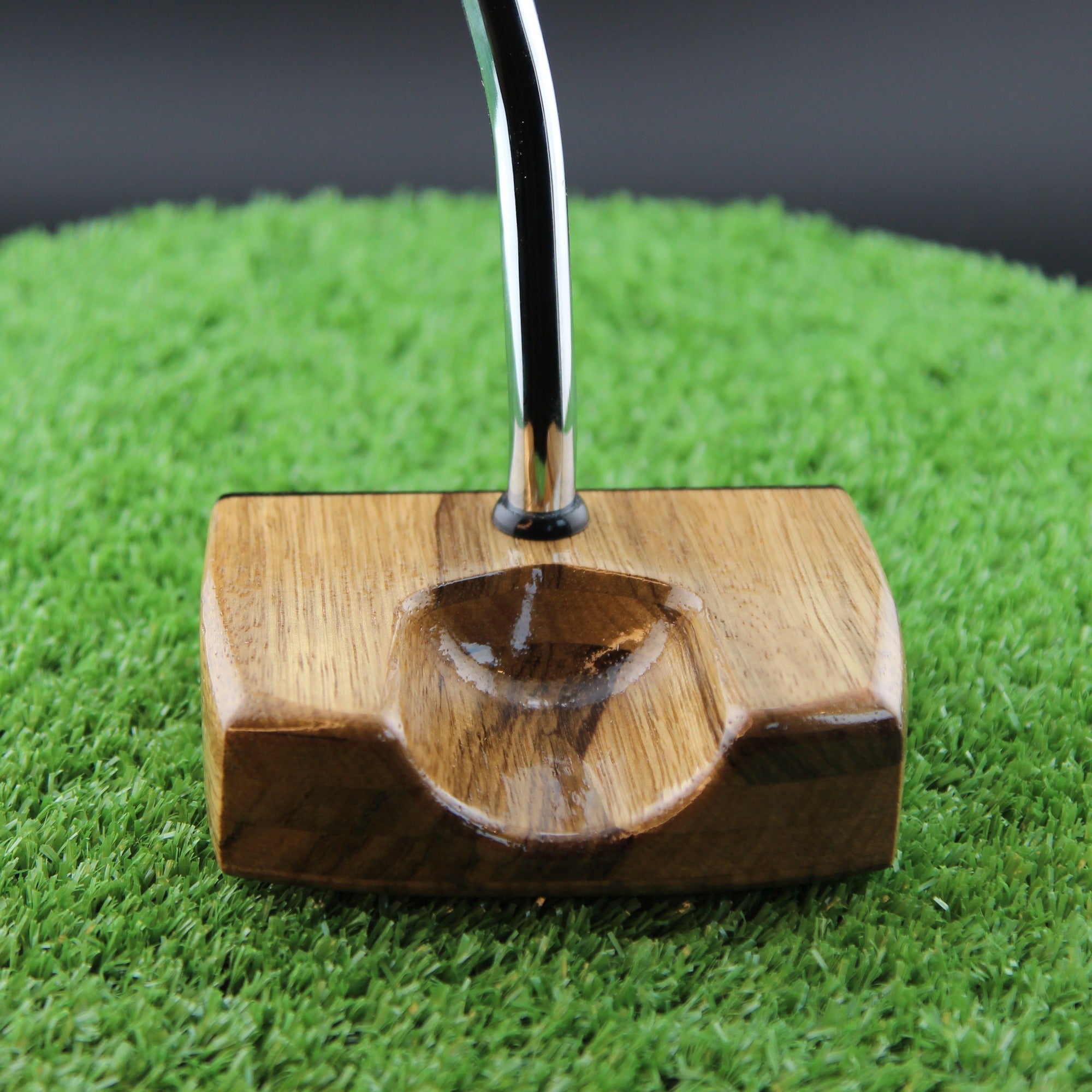 SmokeHouse style Black Limba zero torque center shaft Woodrich Regal Putter