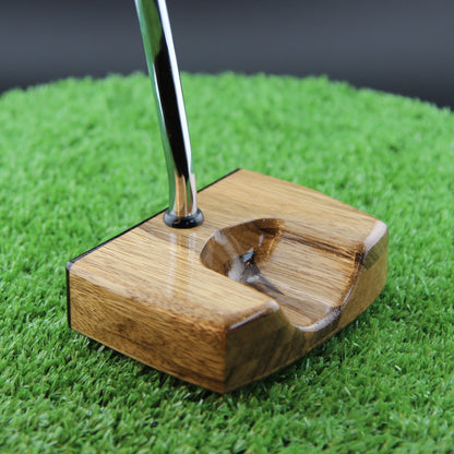 SmokeHouse style Black Limba zero torque center shaft Woodrich Regal Putter