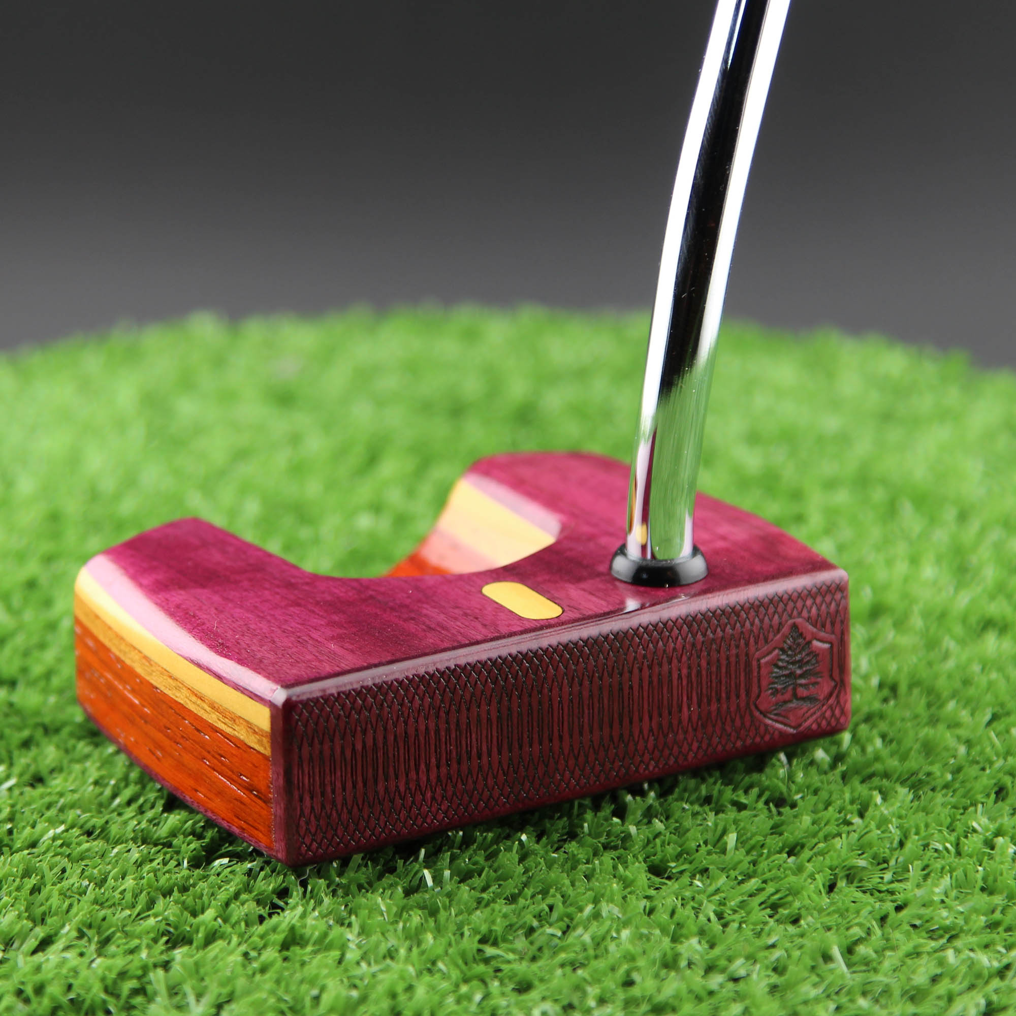 TimberTouch wood putter with Purpleheart